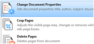 Edit Document Pages
